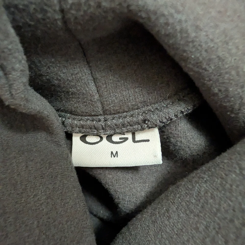 OGL Turtleneck Sleeveless Top Medium Gray A-Line Split Hem Minimalist Chic - Picture 5 of 5